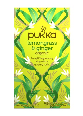 Pukka Lemongrass & Ginger 20 Tea sachets